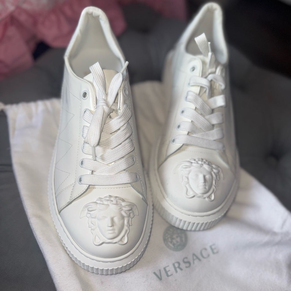 Versace White Sneakers